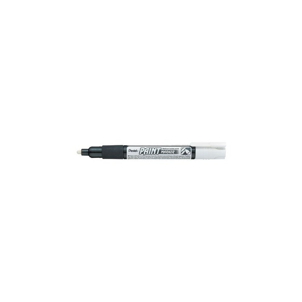 Pentel Marqueur peinture PAINT MARKER MMP20, blanc