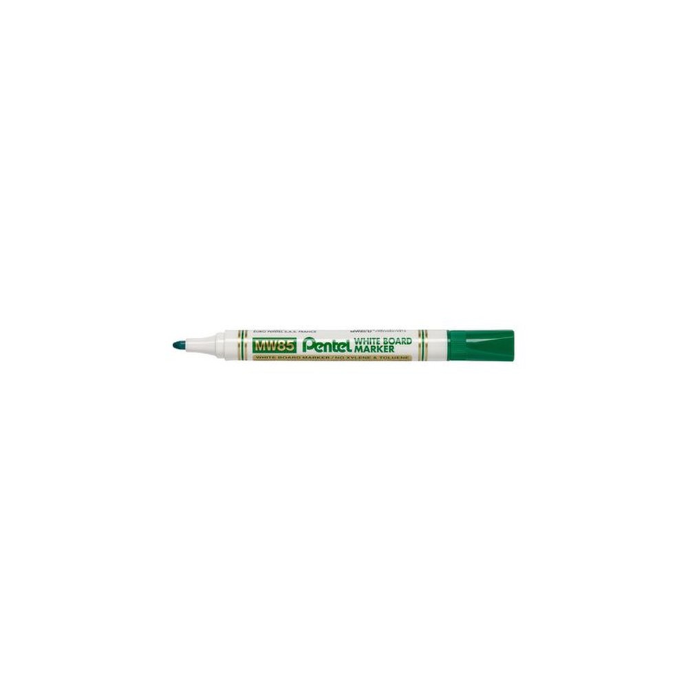Pentel Marqueur pour tableau blanc MW85, pointe ogive, vert