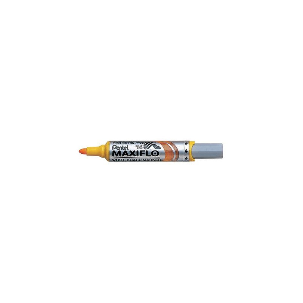 Pentel Marqueur pour tableau blanc MAXIFLO MWL5M, jaune