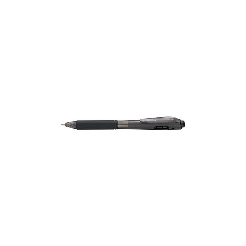 Pentel Stylo à bille rétractable BK440, noir