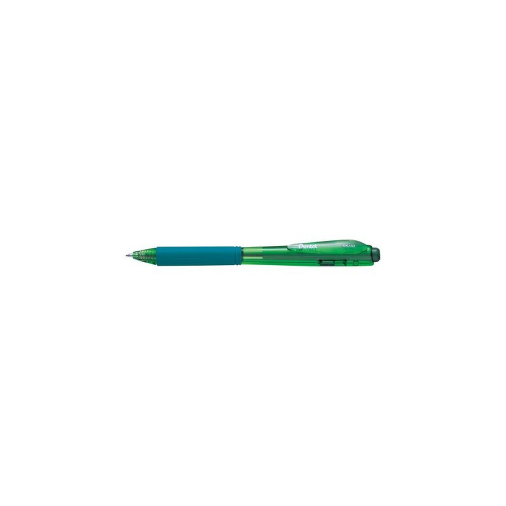 Pentel Stylo à bille rétractable BK440, vert