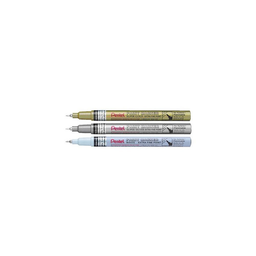 Pentel Marqueur laque PAINT MARKER MFP10, argent