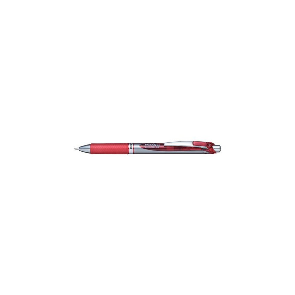 Pentel Liquid stylo roller à encre gel Energel BL80, rouge