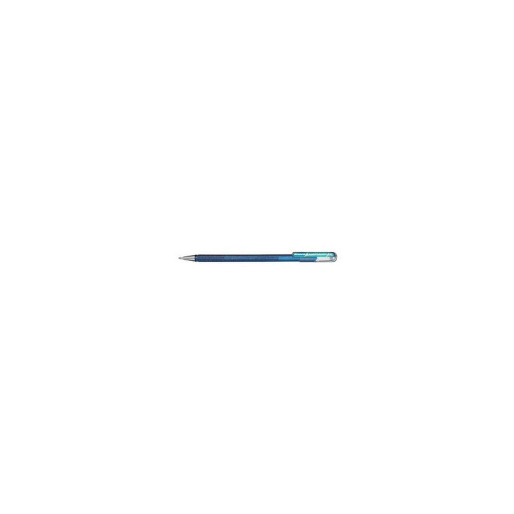Pentel Hybrid Stylo roller encre gel "Dual Pen", bleu/vert