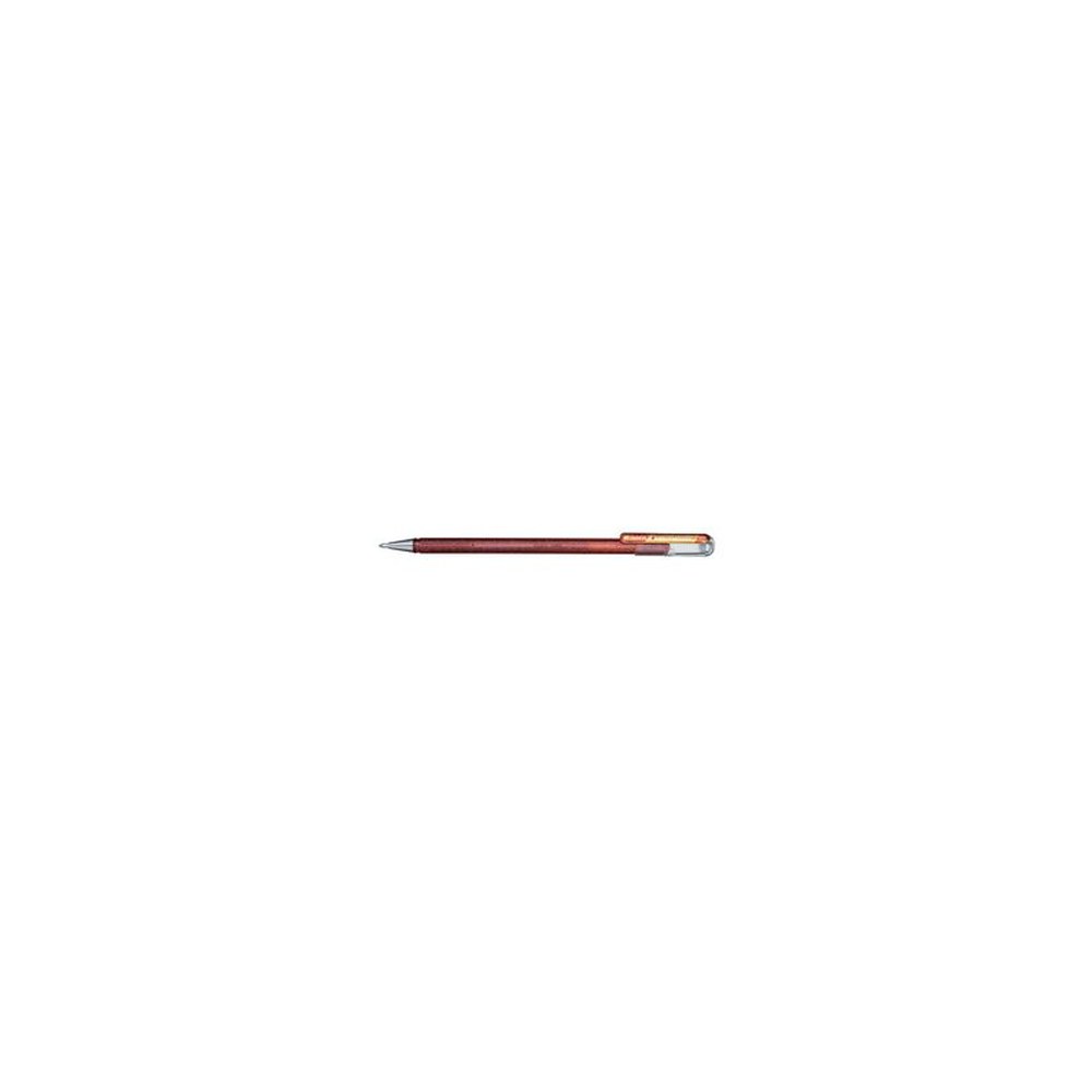 Pentel Hybrid Stylo roller encre gel "Dual Pen",orange/jaune