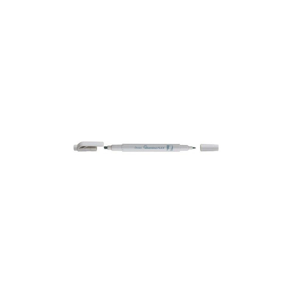Pentel Surligneur Illumina Flex Pastel, gris pastel