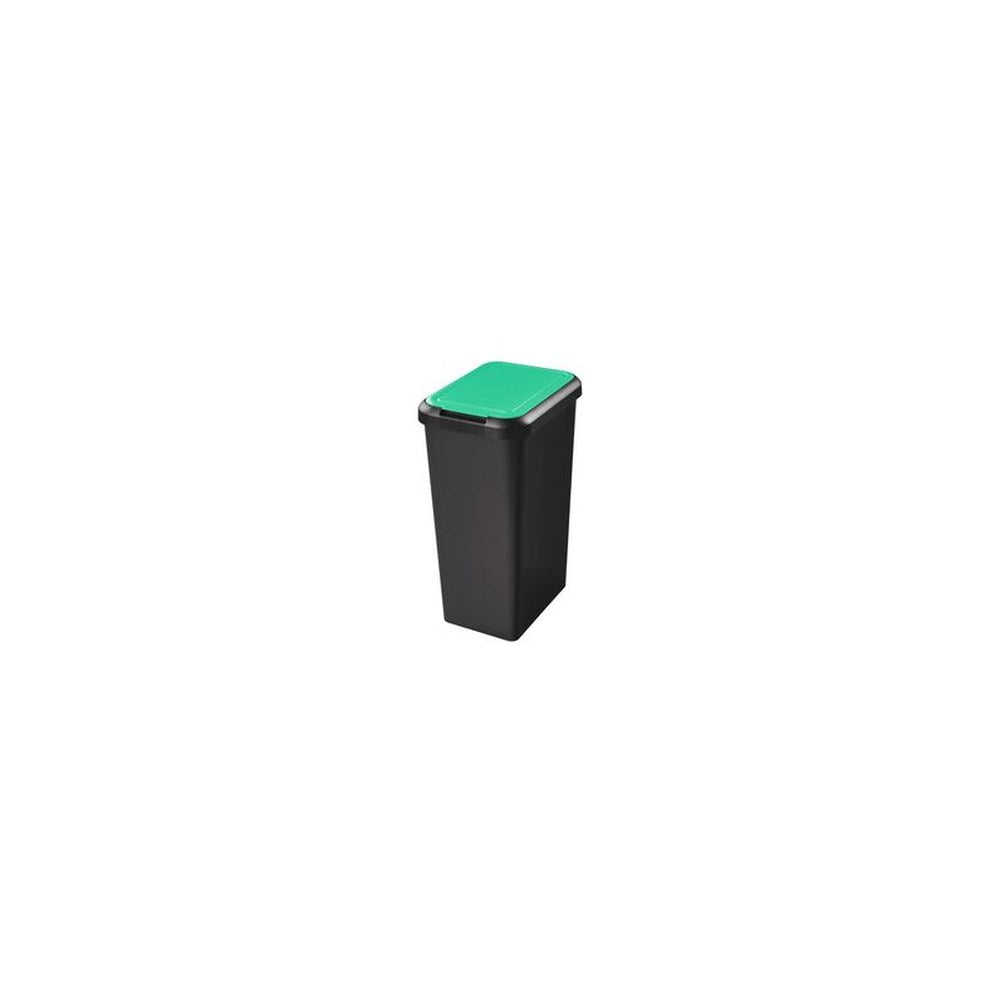 CEP Poubelle de tri sélectif Touch & Lift, 45 litres, vert