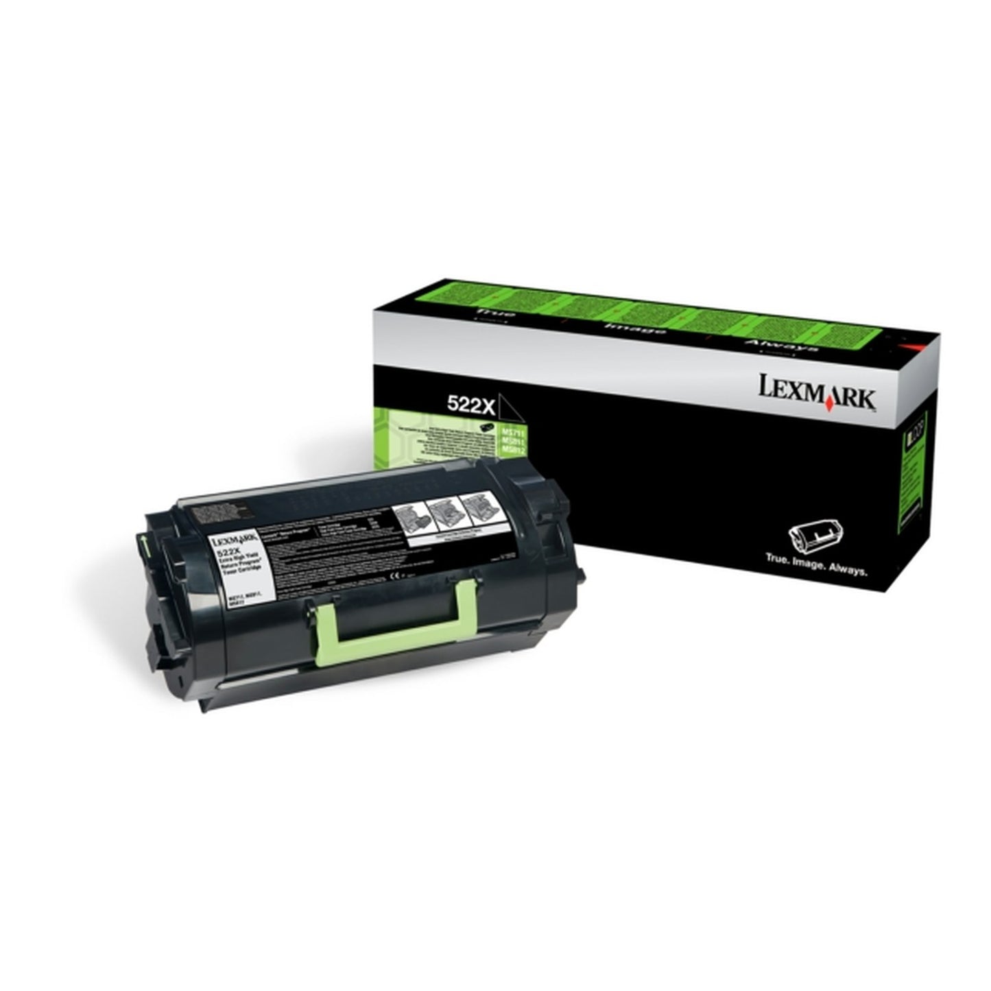 Toner d'origine Lexmark 52D2X0R / 522X - noir