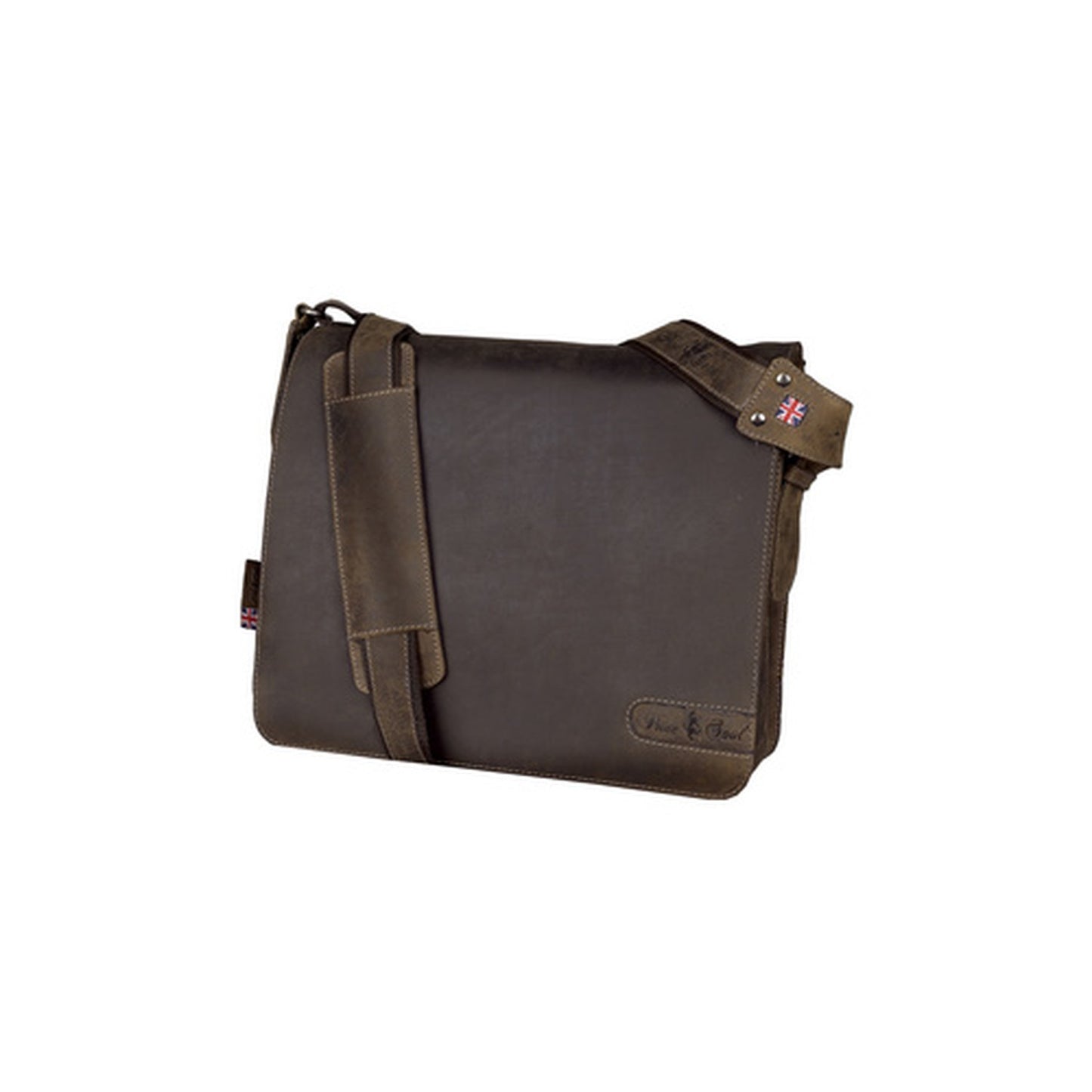 PRIDE&SOUL Sac à bandoulière "BEN", cuir, marron