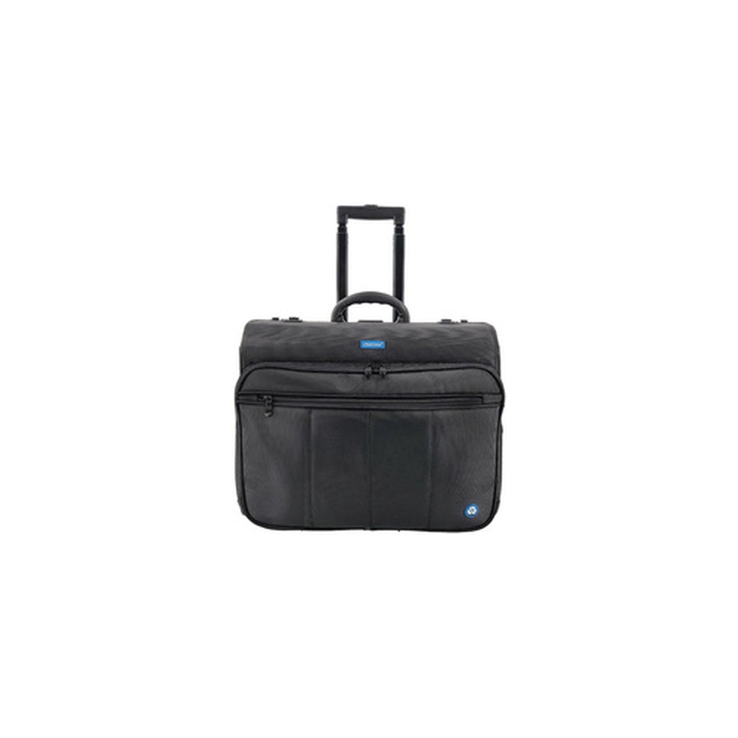 STOP Valise pour pilotes rPET SAMAR, PET recyclé, noir