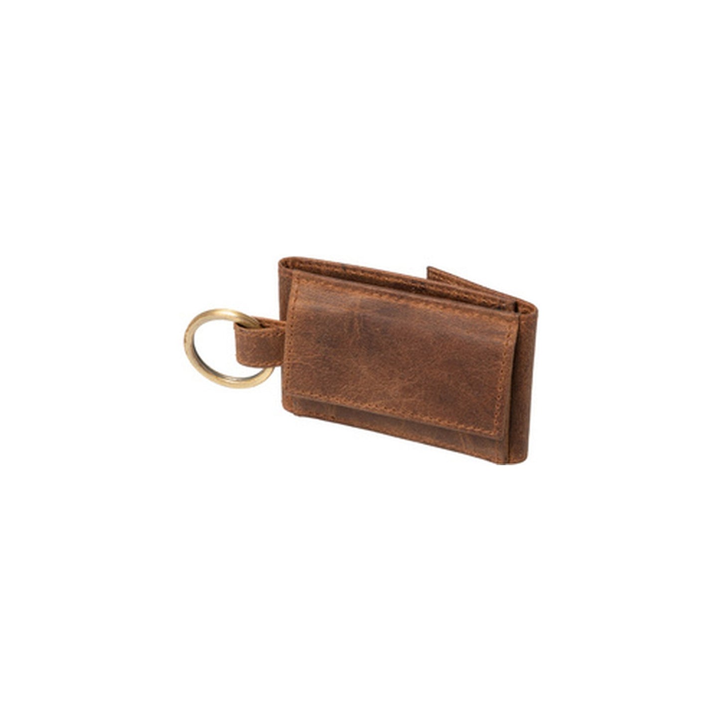 Alassio Mini porte-monnaie, en cuir, marron