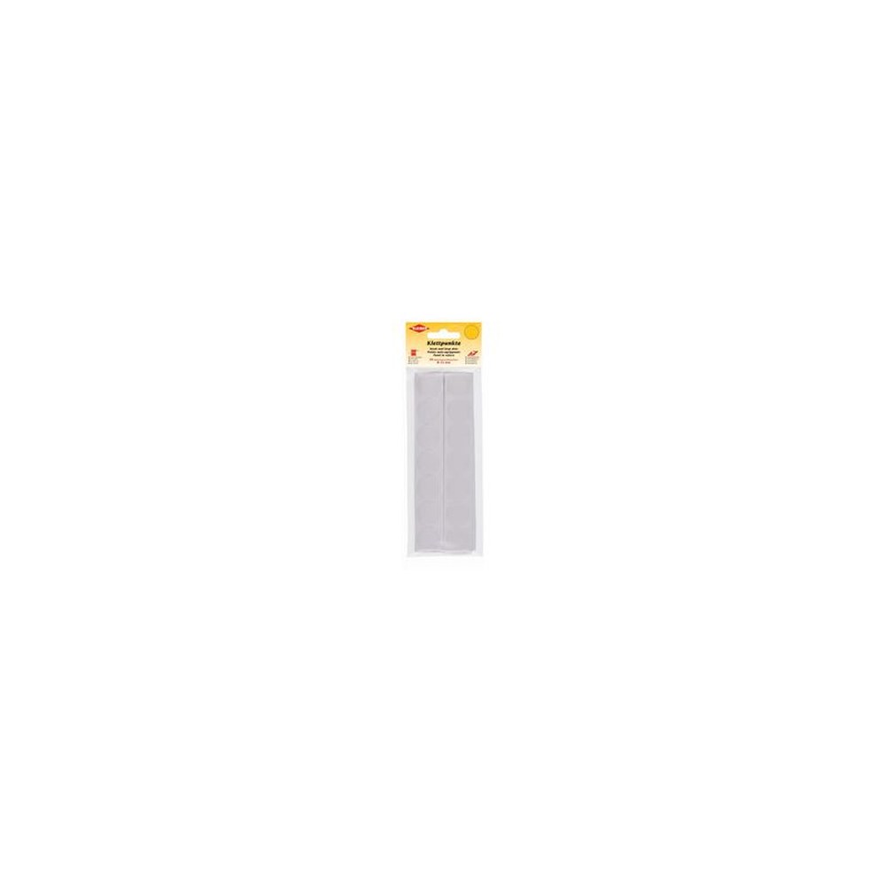 KLEIBER Pastilles auto-agrippantes, diamètre : 25 mm, blanc