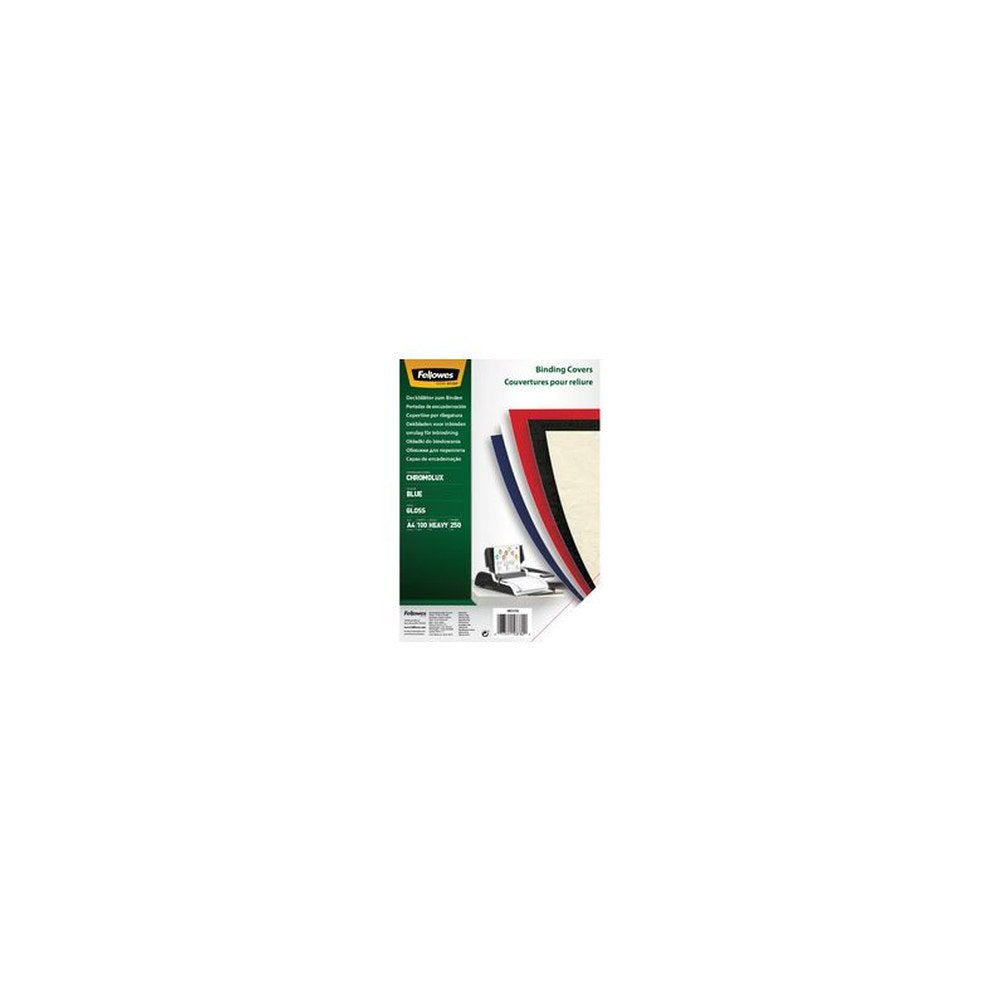 Fellowes Couverture Chromolux, brillante, A4, blanc