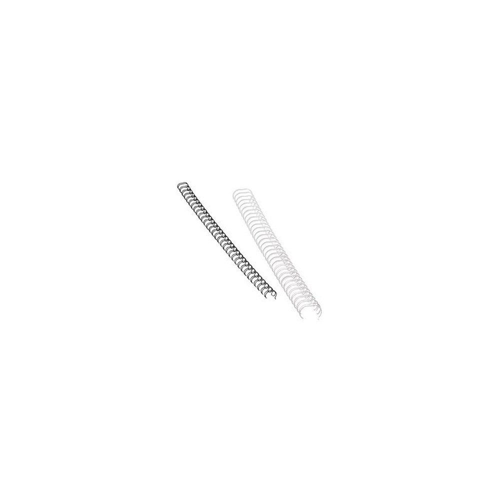 Fellowes spirales, format A4, 34 anneaux, 12 mm, argent