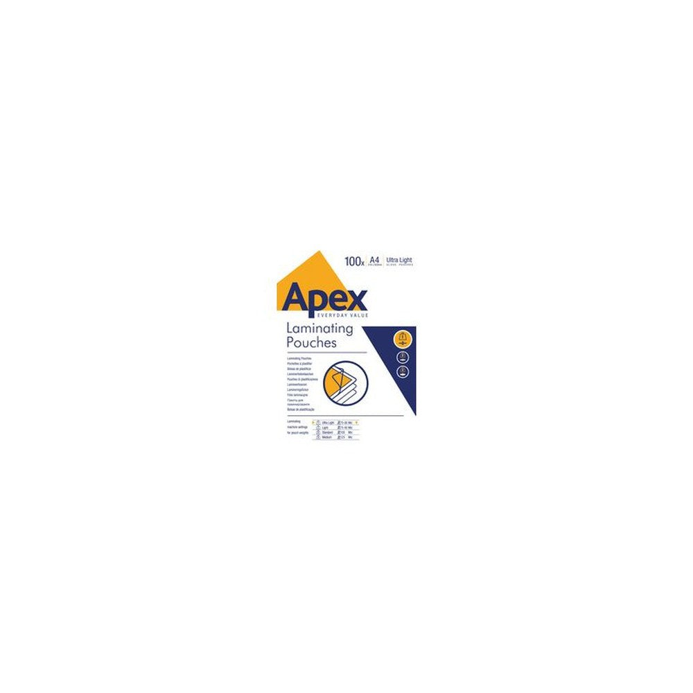 Apex Pochette de plastifcation Ultra Light, A4, 150 microns