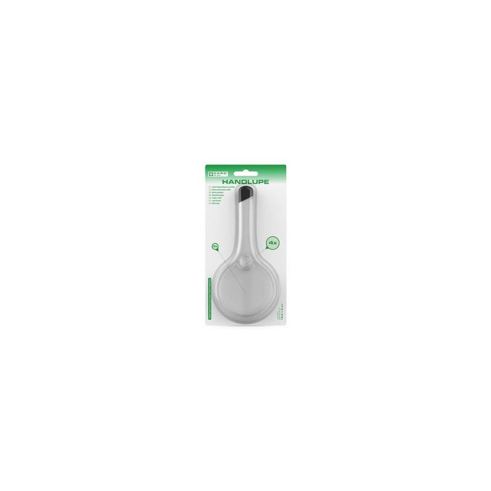 HARO Loupe à main, ronde, diamètre: 75 mm, transparent