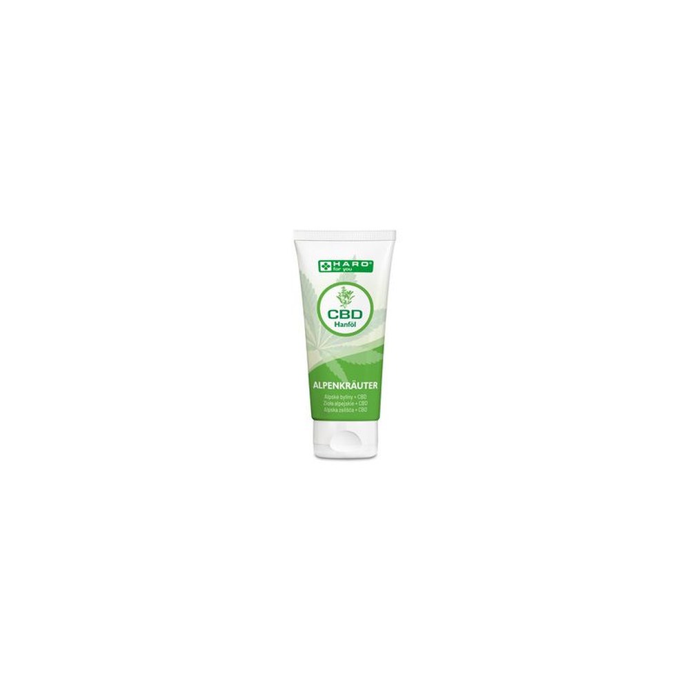 HARO Gel aux herbes alpines au CBD, tube de 100 ml
