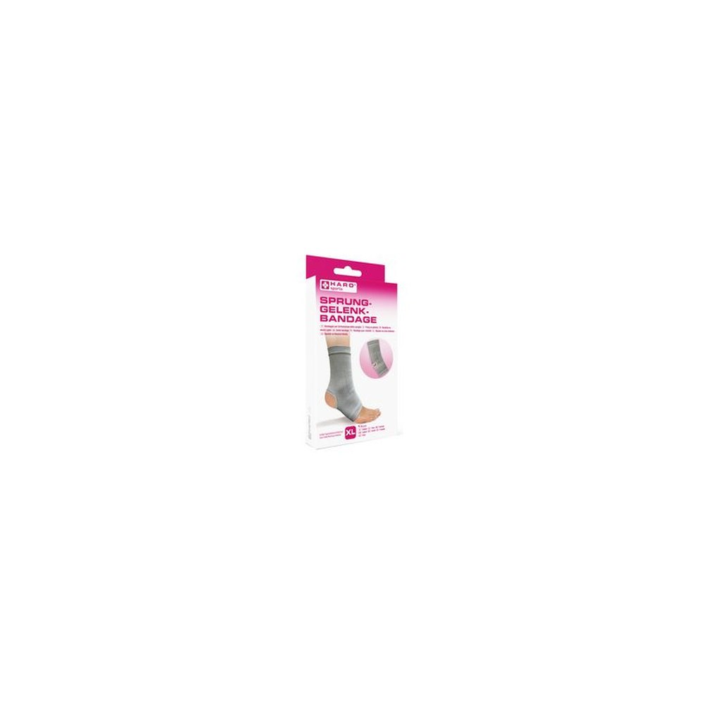 HARO Bandage sportif "Cheville", taille: XL, gris