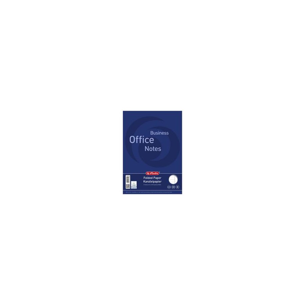 herlitz Copies doubles, format A3/format A4, ligné/marge
