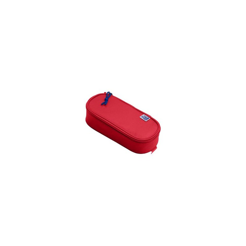 Oxford Trousse, polyester, oval, rouge