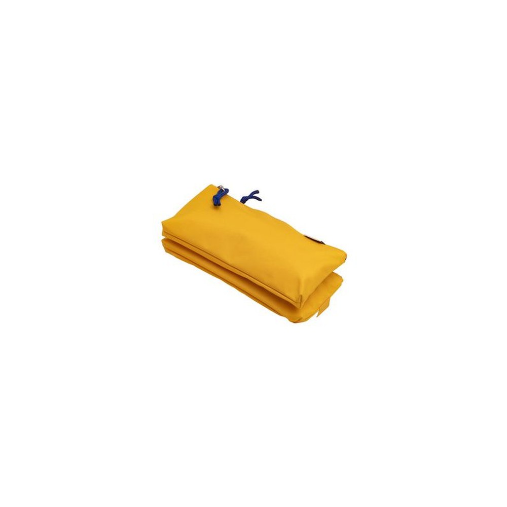 Oxford Trousse à deux compartiments, polyester, jaune