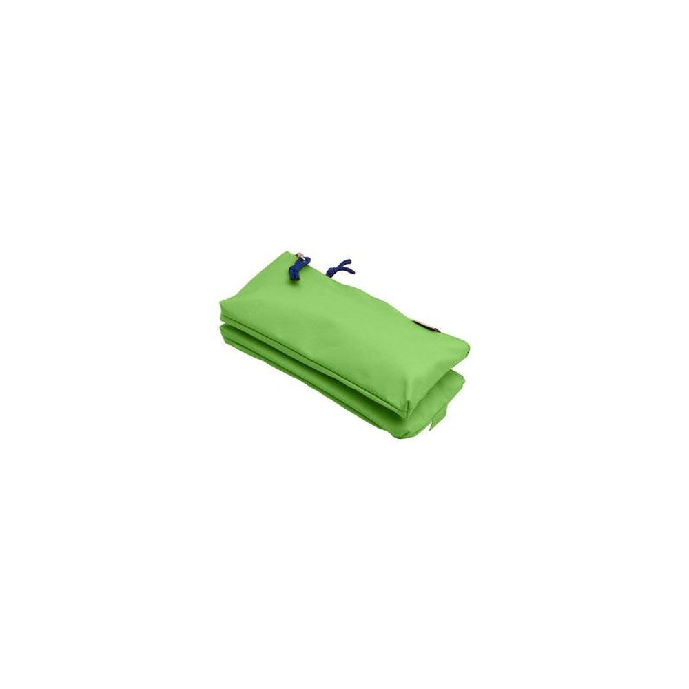 Oxford Trousse à deux compartiments, polyester, vert clair
