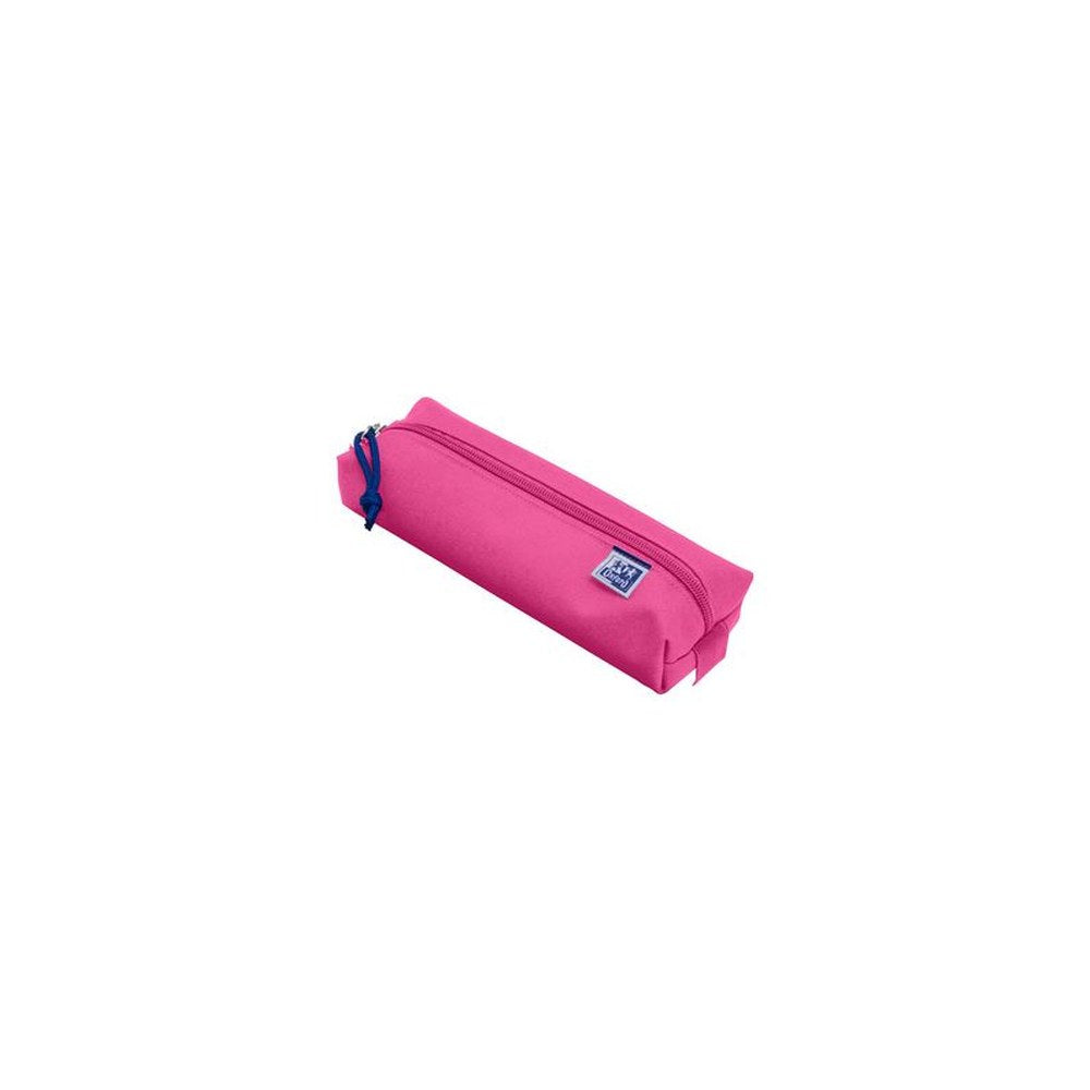 Oxford Trousse, polyester, rectangulaire, petit, rose
