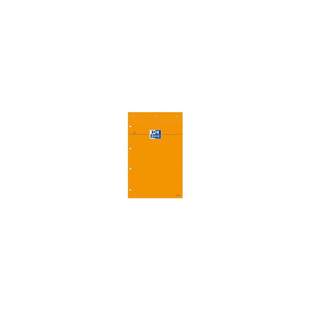 Oxford Bloc-notes, 210 x 315, Seyès, 80 feuilles, orange