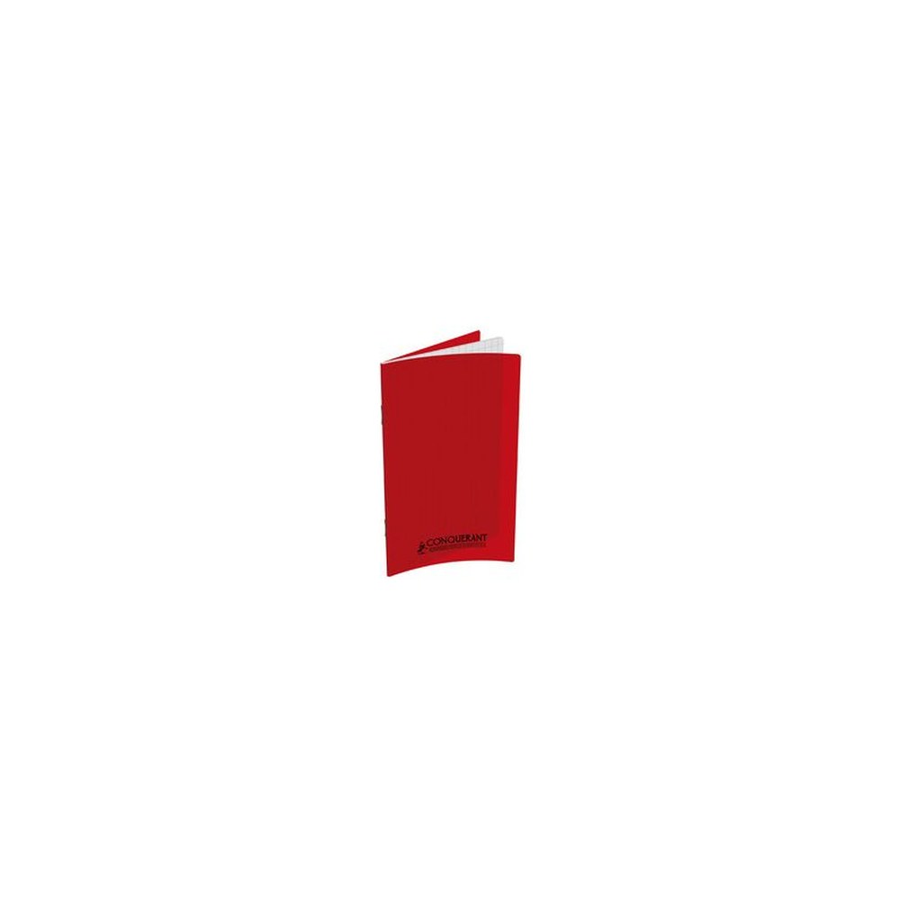 CONQUERANT CLASSIQUE Carnet piqûre 90 x 140 mm, quadrillé