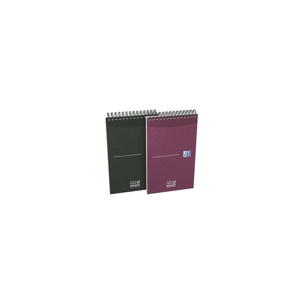 Oxford Bloc-notes à spirale Office "Task Manager", 125x200mm