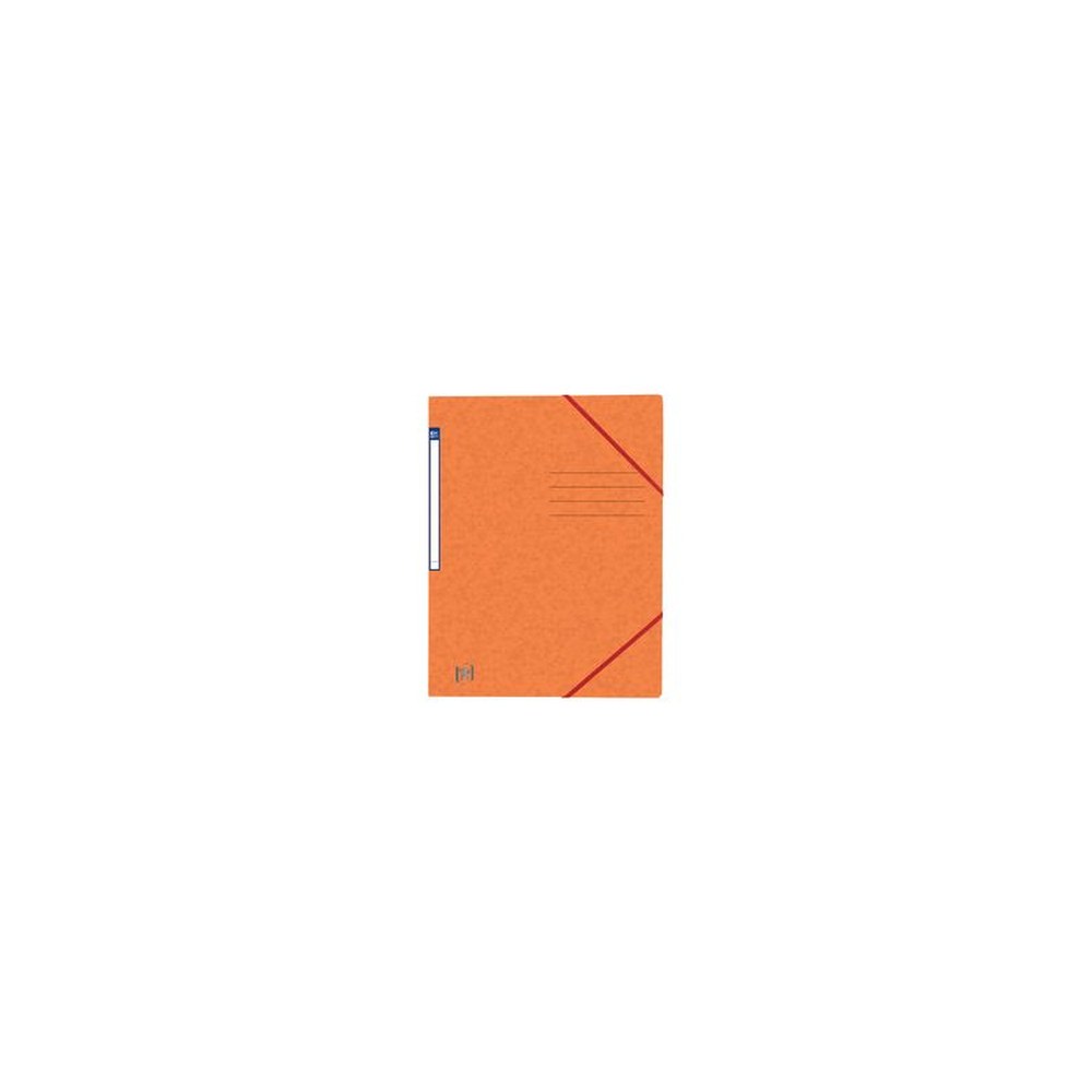 Oxford Chemise à élastique Top File+, A4, orange