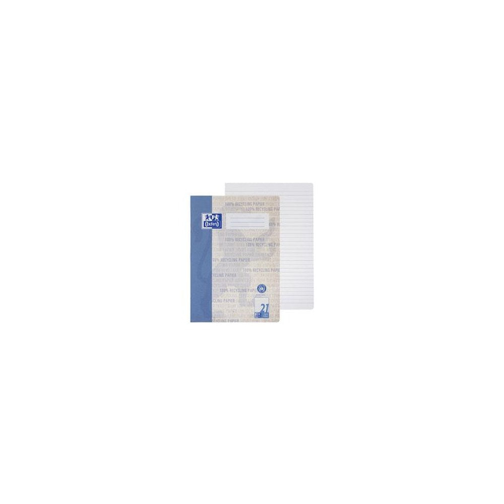 Oxford Schulheft "Recycling", DIN A4, 16 Blatt, Lineatur 21