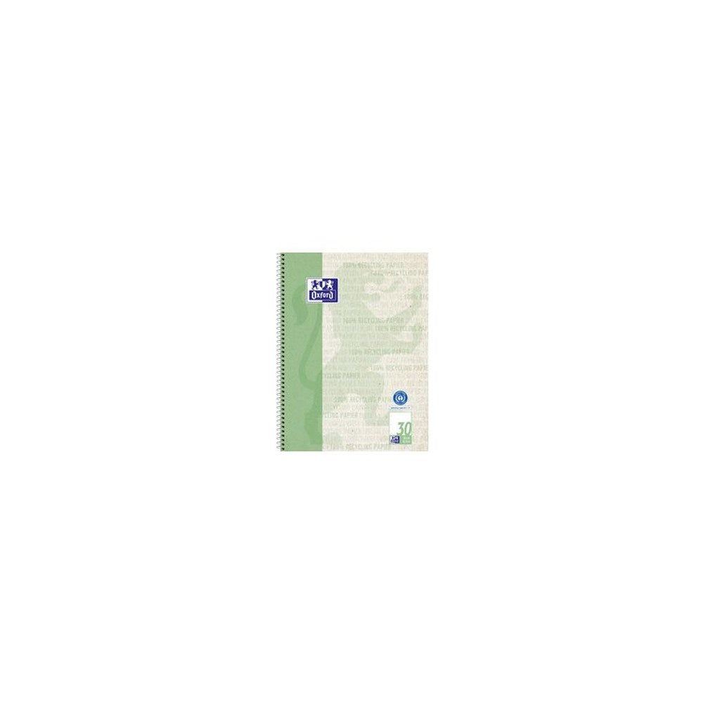 Oxford Collegeblock "Recycling", DIN A4+, 80 Blatt, blanko