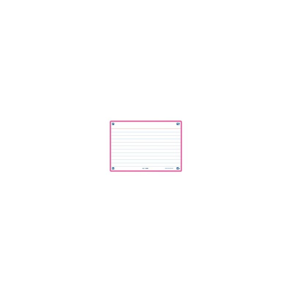 Oxford Fiches "Flash 2.0", 105 x 148 mm, fuchsia
