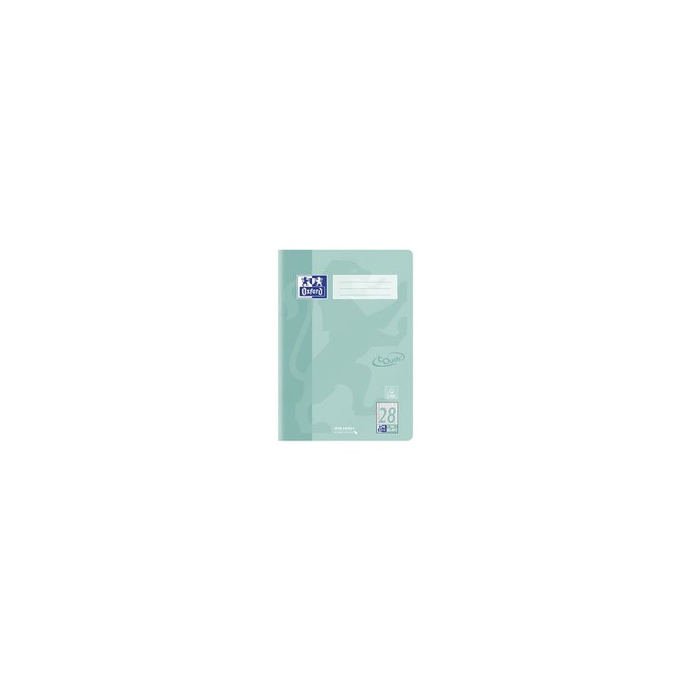 Oxford Cahier Touch pastel, A4, linéature 28, vert