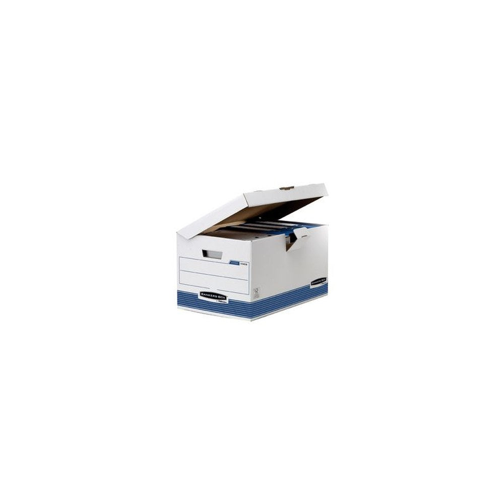 Fellowes BANKERS BOX SYSTEM Boîte d'archives avec couvercle x10