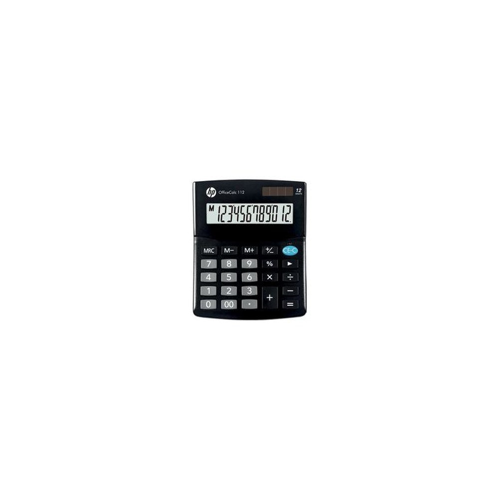 hp Calculatrice de bureau "OfficeCalc 112", noir