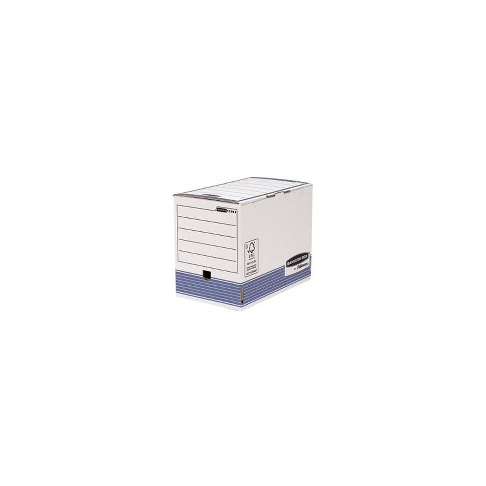 Fellowes BANKERS BOX SYSTEM caisse d'archivage, bleu,