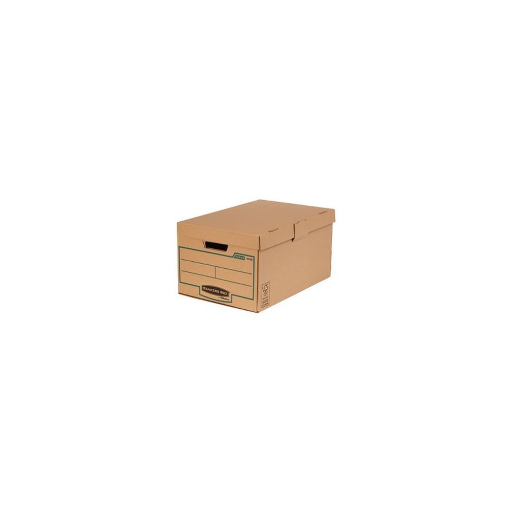 Fellowes BANKERS BOX EARTH caisse d'archivage avec couvercle