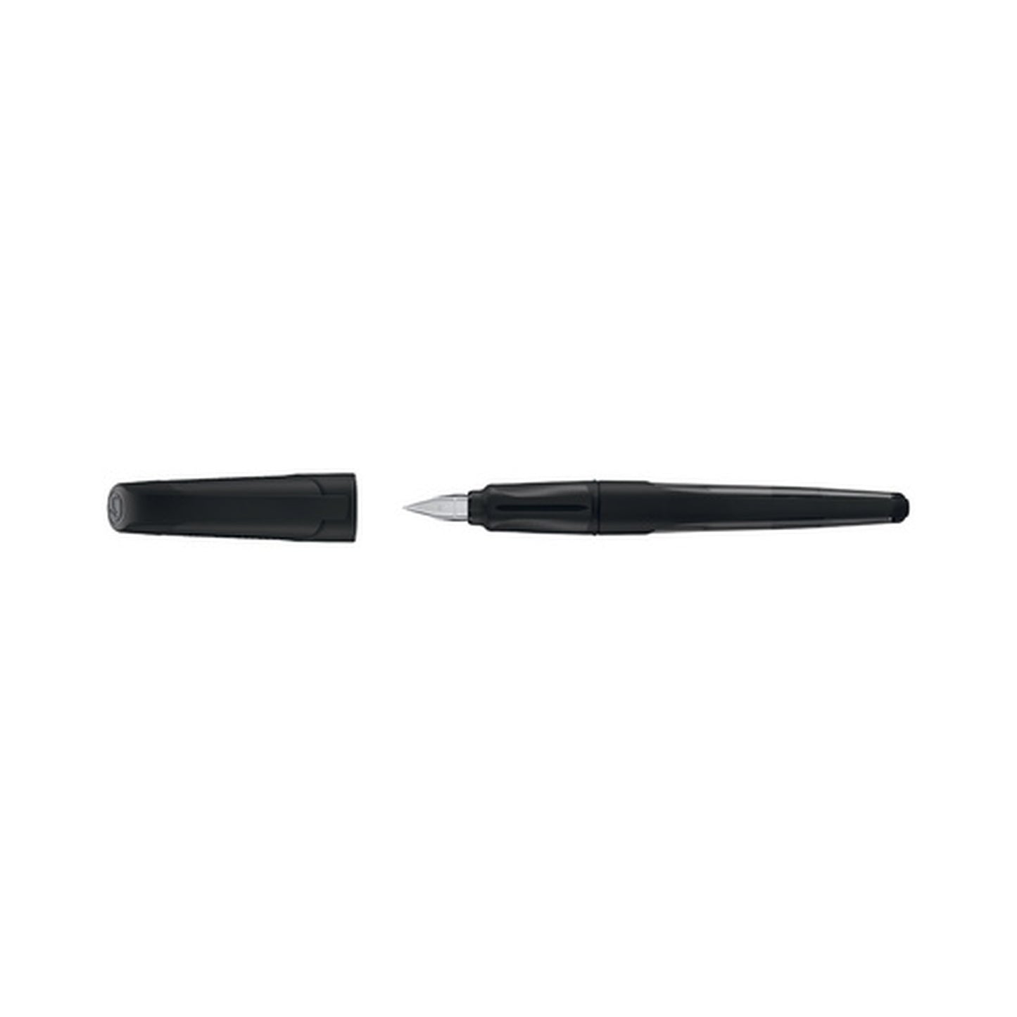 STABILO Stylo plume EASYbuddy L, gauchers, noir/citron