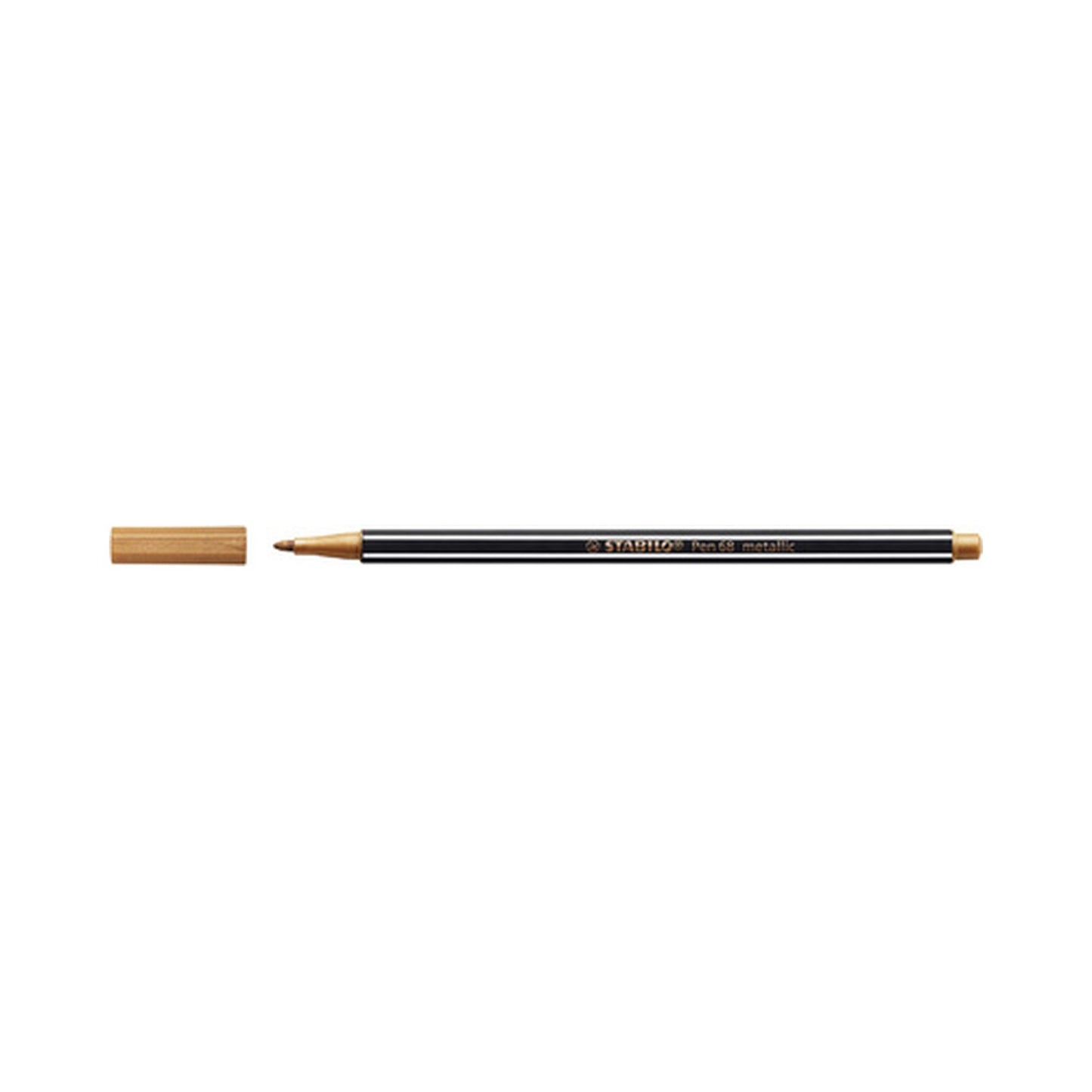 STABILO Stylo feutre Pen 68 metallic, cuivre