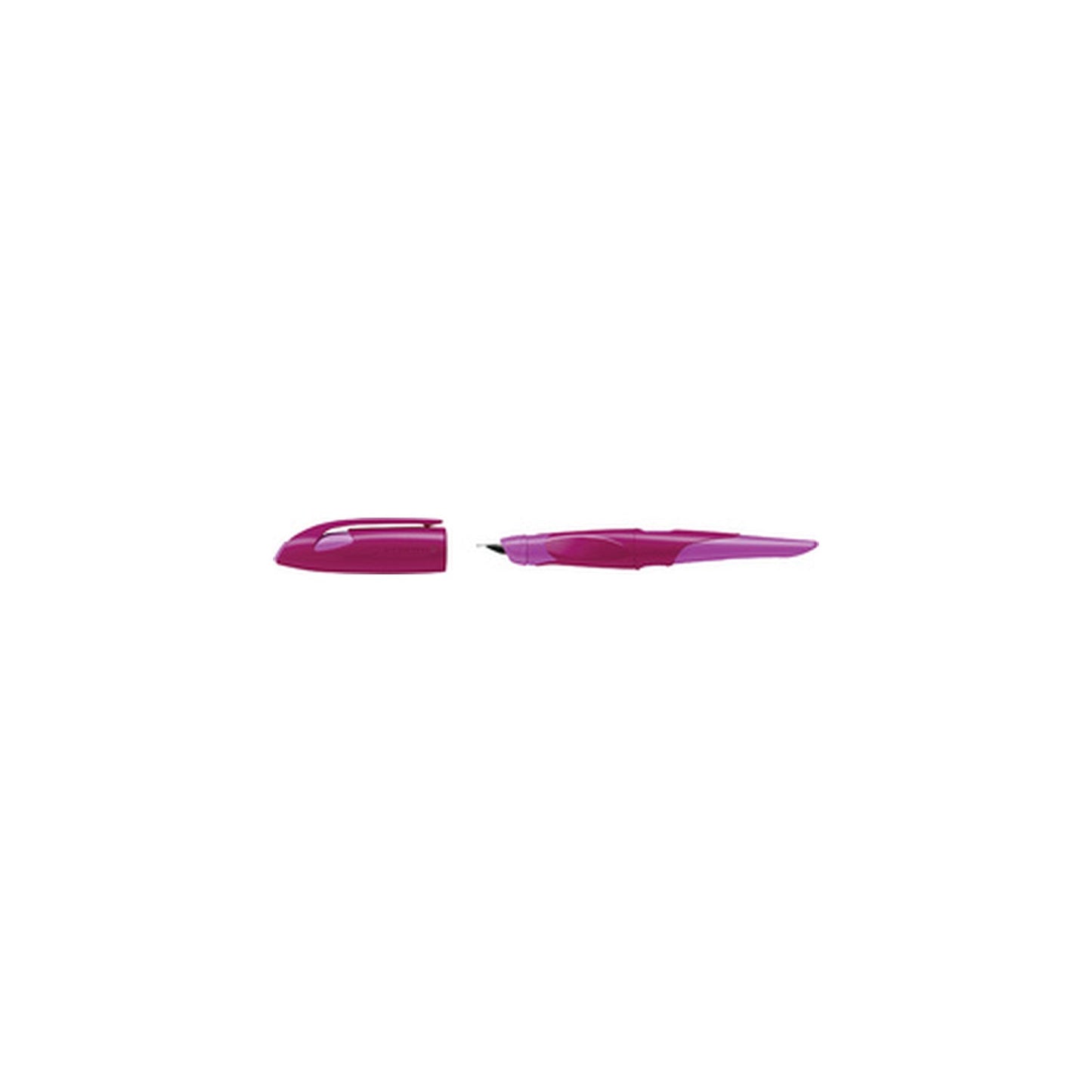 STABILO Stylo plume EASYbirdy L, gauchers, framboise/rose