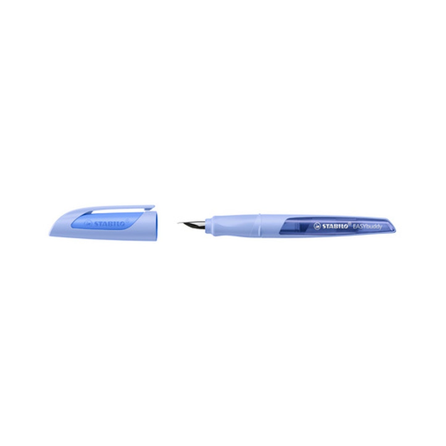 STABILO Stylo plume EASYbuddy M, droitiers, bleu nuage