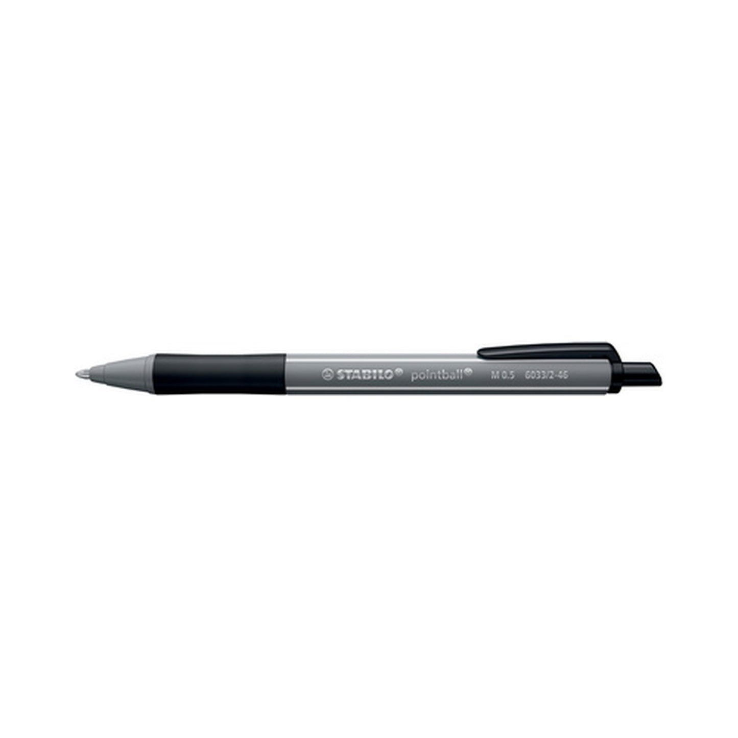 STABILO Stylo à bille rétractable pointball colorful, bleu
