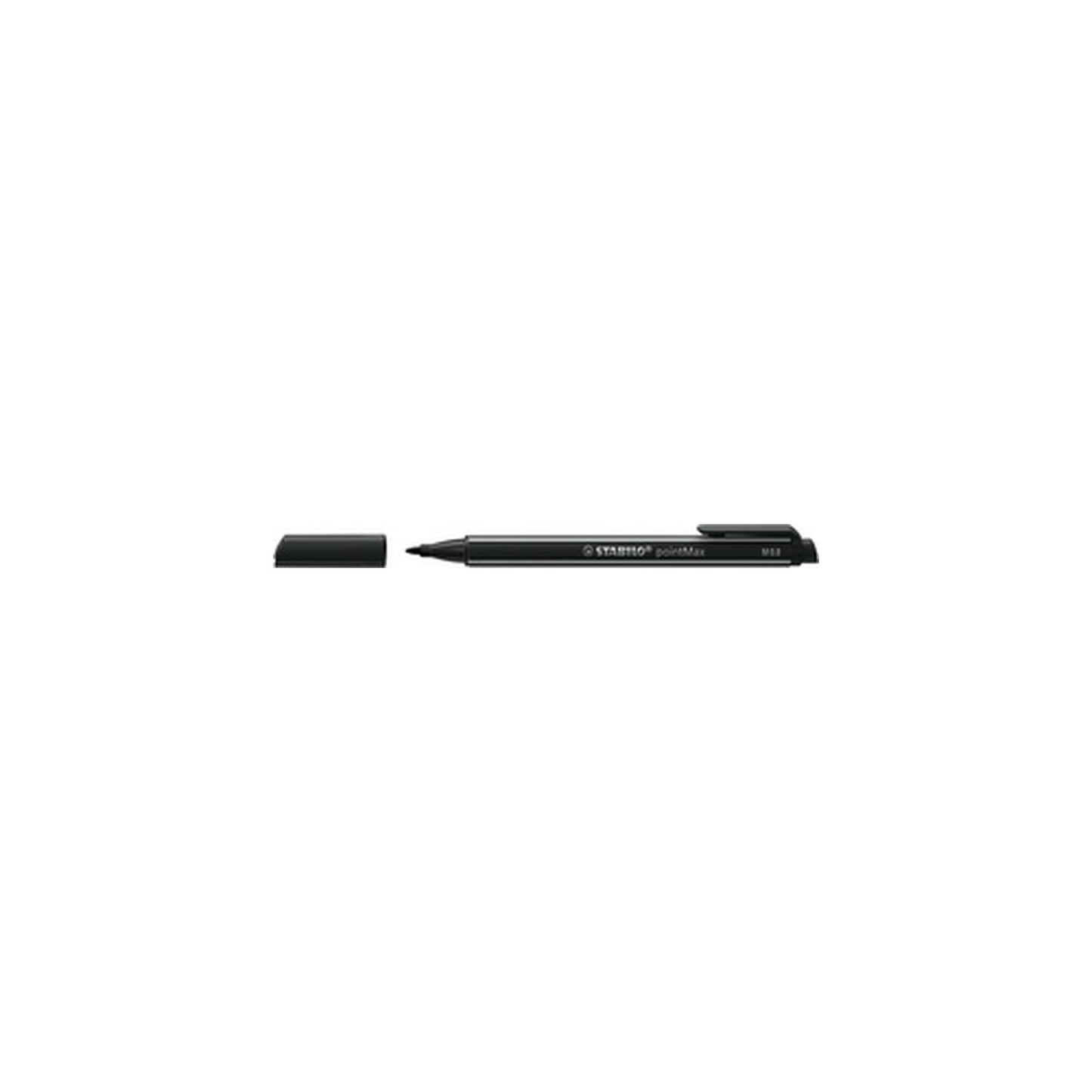 STABILO Stylo-feutre pointMax, noir