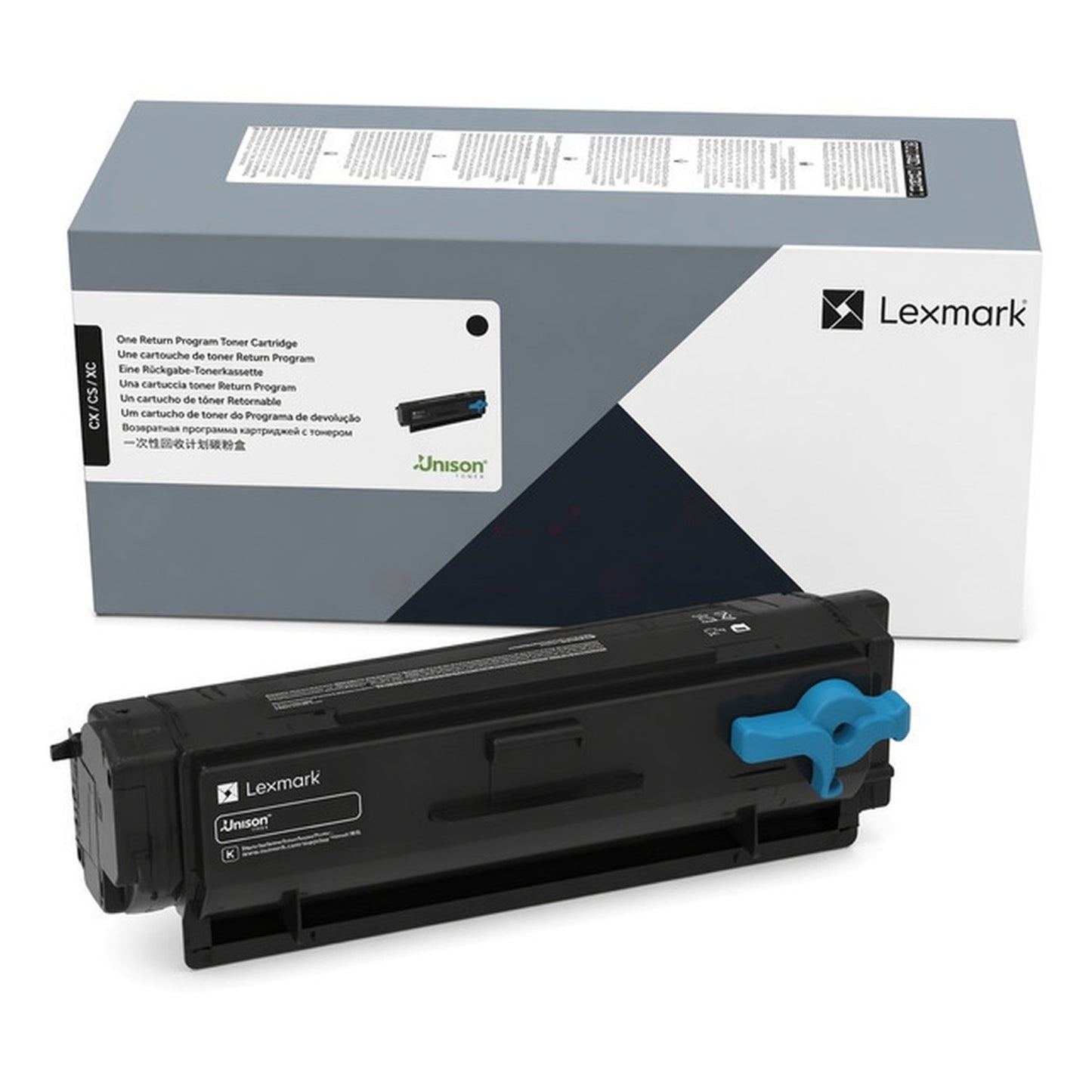 Toner d'origine Lexmark 55B0XA0 - noir