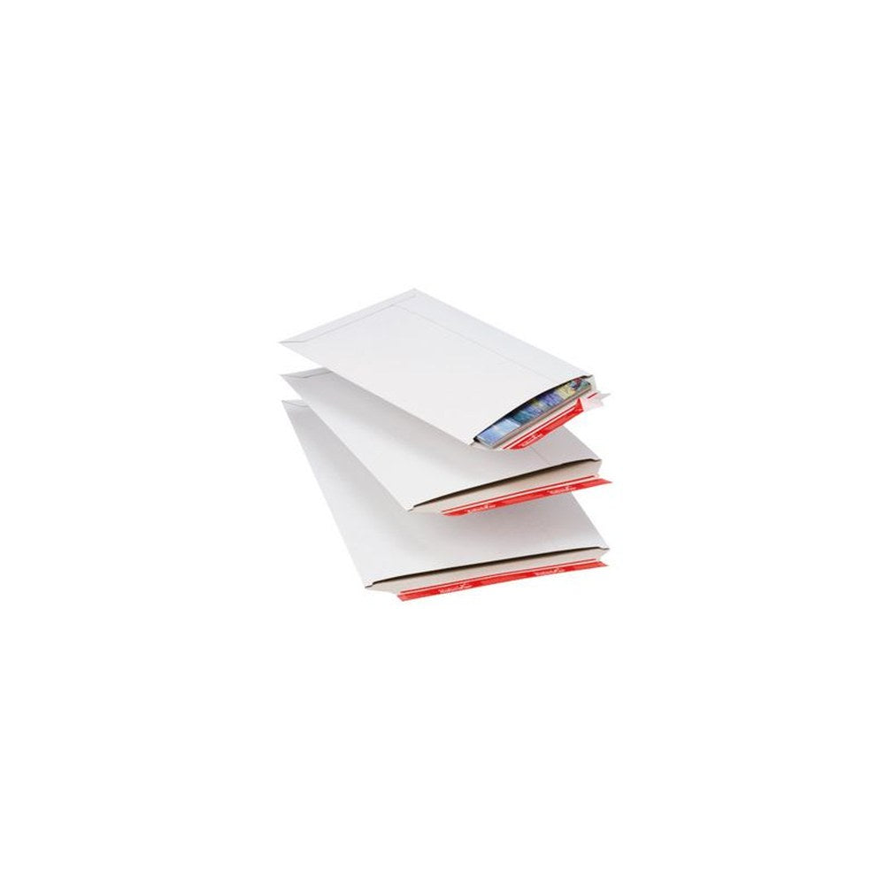 ColomPac Pochette d'expédition, en carton rigide A3, blanc x100