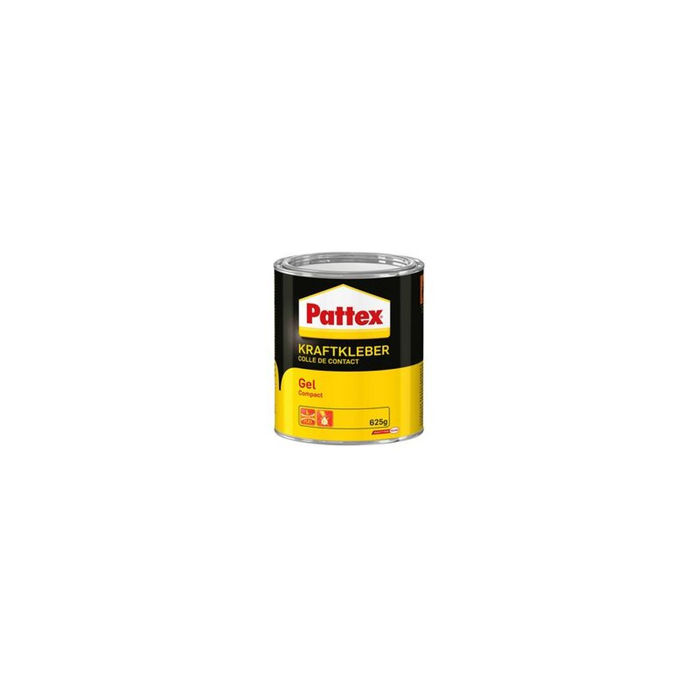 Pattex Colle de contact Compact Gel, avec solvant, boîte de