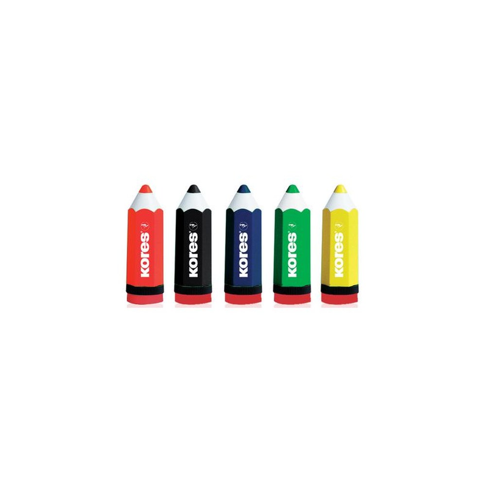 Kores Taille-crayons KOLORITO, en forme de crayon,