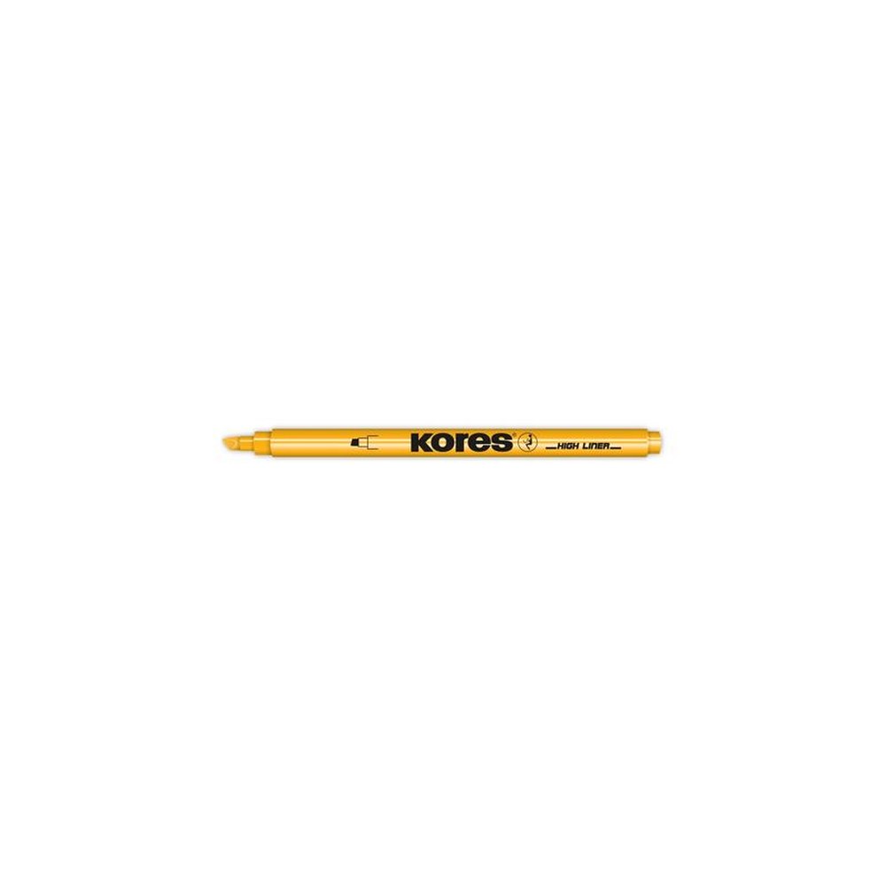 Kores Surligneur, pointe biseautée: 0,5 - 3,5 mm, orange